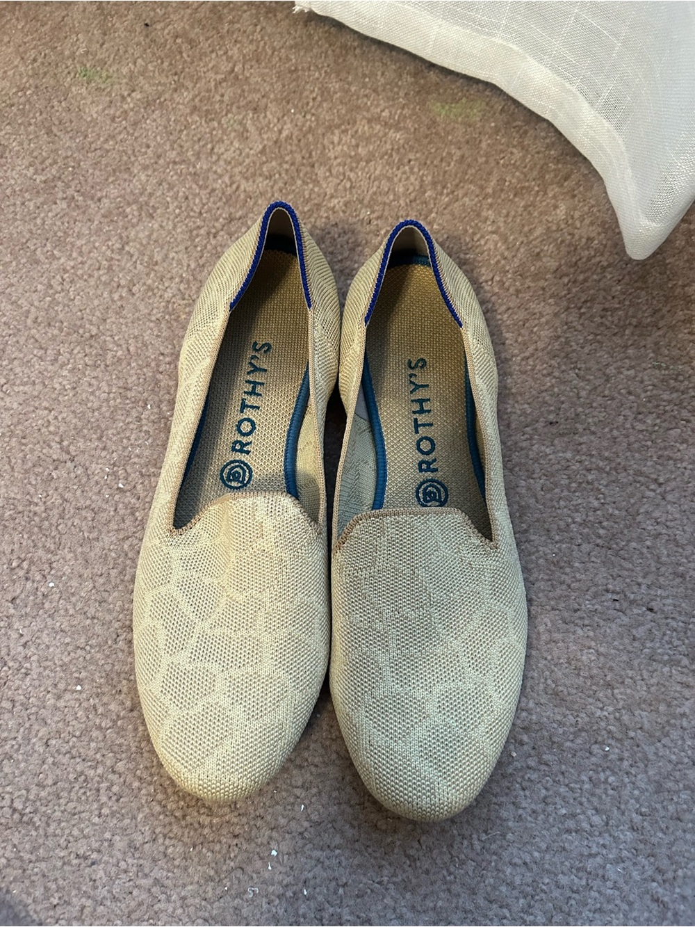 Rothy's Women's gold giraffe Slip-On Loafers